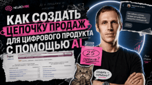 Подробнее о статье Как создать цепочку продаж для цифрового продукта с помощью AI