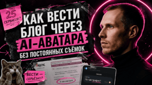 Подробнее о статье Как вести блог через AI-аватара без постоянных съёмок