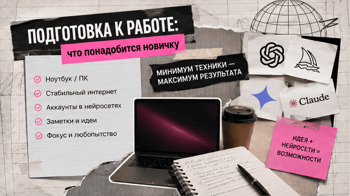 Zine-коллаж / мем-слой: Подготовка к работе: что понадобится новичку