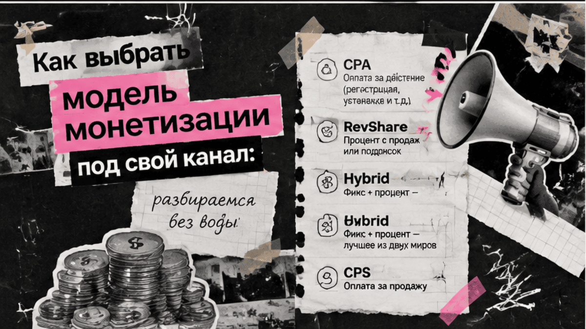 Zine-коллаж / мем-слой: Как выбрать модель монетизации под свой канал
